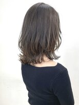 [中野莉子]ワンカールくびれヘア　ニュアンスカラー