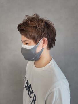 ソアー 新大阪(SOAR) ナチュラル無造作パーマ×アップバングサイドパート【新大阪】