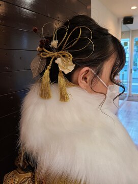 ヘアーアンドネイルフォレスト(Hair&Nail FOREST.) 成人式スタイル