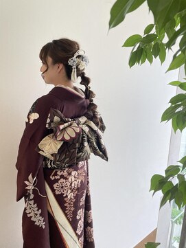 エム インターナショナル 春日部本店(EMU international) 着物に似合うヘアアレンジ