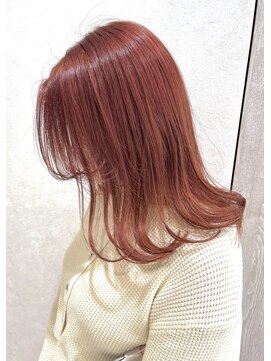 アッシュ 八王子店(Ash) 髪質改善/ピンクベージュ/ブリーチ/ダブルカラー/イルミナカラー