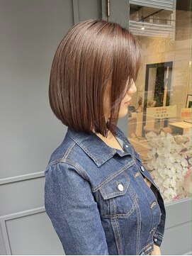 メゾンマリ(MAISON MARI) ヘアドネーション☆大人ショートボブ×ナチュラルボブ