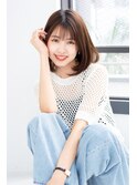 【Totia梅田】大人ショートボブ×マロンブラウン