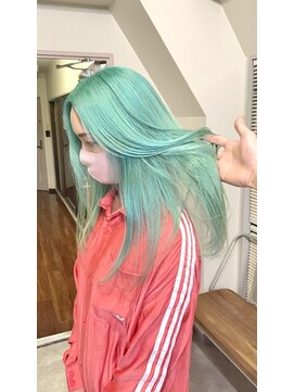 アンドミライ(& mirai) 【ミントカラー】【ケアブリーチ】【ミドリカラー】anz