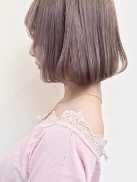 ケアリー 成増(Carelly) 大人かわいい前髪セシルカットココアブラウンフリンジウェーブ