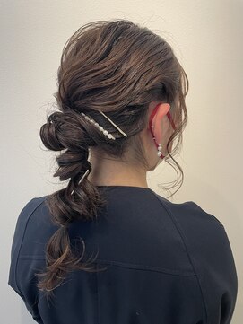 ヘアーリゾートラシックアールプラス(hair resort lachiq R+) 《R+》アレンジポニー/お呼ばれヘア/ゆるふわアレンジ
