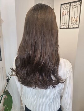 ヘア ケア ディエイチケー(HAIR CARE DHK) 透明感ブルージュロング