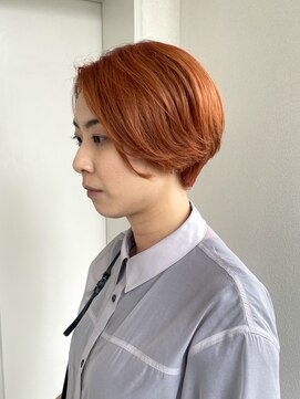 カサネ(casane) オレンジ × ショート