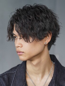 レタッチバイフィフス(RETOUCH by fifth) ツイストスパイラルパーマメンズパーマ波巻きパーマツーブロック