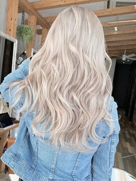 リード バイ ラグーン(LEAD by LAGOON) イヤリングカラーハイライトインナーカラーバレイヤージュ