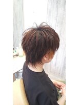 エヌアンドエー せんげん台店(N&A)&nbsp;メンズカット ハイライトカラー メッシュ 刈り上げない