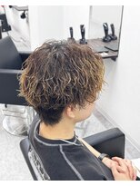 ブライト(BRIGHT)&nbsp;［BRIGHT］センターパート×ツイスパ［静岡/メンズ/静岡駅］