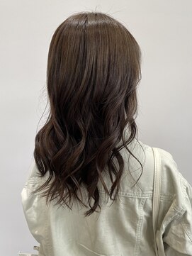 ヘアーアンドスパ フェリーチェ ミチ 野田屋町店(HAIR&SPA felice MICHI) 【feliceMICHI 豊田希美】オリーブベージュ