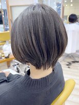 モリオ フロム ロンドン 成増店&nbsp;【morio成増/児玉】前髪無し　暗髪ショート