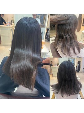 ディスオモテサンドウ 表参道(This OMOTESANDO) 縮毛矯正カラーコース　店長　YAMAMOTO