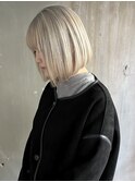 〈atsuno〉シルクホワイト【カラー/ブリーチ/カラーブリーチ】