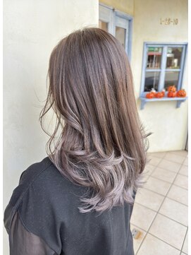 エイミーバイアフロート(amie  by afloat) 透明感◎シアーラベンダー