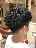 メンズカット/ショートパーマ