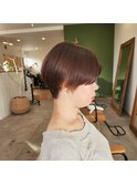 大人ショートボブ