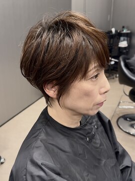 ハルキ ミナト ジャパン オオサカ(HARUKI MINATO japan OSAKA) 40代50代60代白髪マッシュショートボブ大人美人くびれ髪質改善