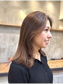 ストレートでもかわいい!動きをつけるハイライト《AKANE》