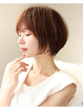 アンド ストーリーズ(&STORIES) ショートボブ髪型30代40代50代前髪あり前髪なし面長丸顔【倉田】