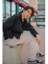 ザ ワンアンドオンリー シズオカ(The one and only. Shizuoka)&nbsp;かきあげ波巻きパーマ