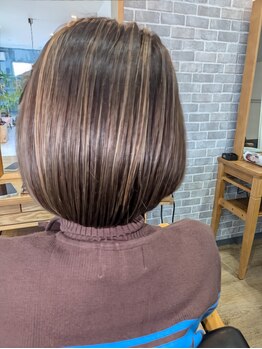 タスクヘア(TASUKU HAIR)の写真/【桔梗が丘】大人女性の白髪染め！ただ染めるだけでなく地肌にも優しい薬剤で頭皮から健康美へ♪