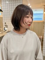 スート(suit.)&nbsp;大人可愛いショートボブウルフ顔まわりレイヤーカット