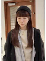 コフィー バイ メルト 吉祥寺(cofy by melt)&nbsp;【中澤彩乃】レイヤーカット前髪カットチェリーブラウン吉祥寺