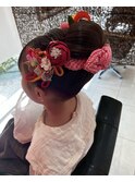 【七五三ヘアセット】和装ヘアセット