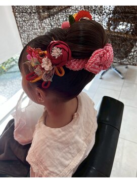 ギッシュ イオン小牧店(guiches) 【七五三ヘアセット】和装ヘアセット