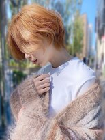 アース 東戸塚店(HAIR & MAKE EARTH) 秋の髪質改善カラーアプリコット大人ショート20代30代40代50代