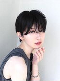 韓国ショートマッシュショートハンサムショートヘア大人ショート