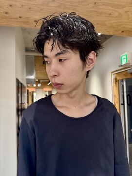 クオル 円山(QOL) ニュアンスセンターパート無造作パーマ