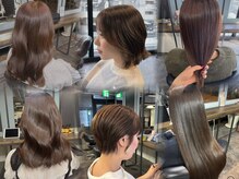 アンティコ (antico)の雰囲気（透明感ワンカラー/カット/縮毛矯正 お任せください→yuika）