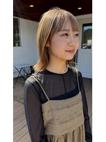 カノエ 山口小郡店(canoe) 髪質改善/ブリーチ/レイヤーボブ/グレージュ