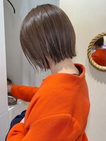 ローヴ 梅田(L'aube)&nbsp;髪質改善 切りっぱなしボブ 大人ボブ タッセル 