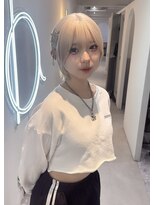 イア シブヤ(IA shibuya) 小顔見え♪ドールライクブロンドボブ♪