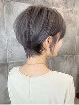 シュモレハーズ 習志野(Shumore he:rz) ミルクティーブロンド/ダークブルー/デジタルパーマ/習志野駅
