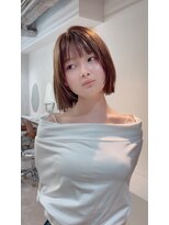 クオン 今泉(quon) 【RYO】顔まわりレイヤー+切りっぱなしボブ
