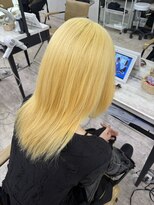アジールヘア 所沢プロペ通り店(agir hair) ブロンド ブリーチカラー