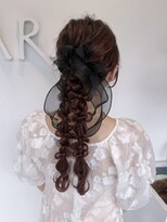 ジャガラ 千葉駅北口店(JAGARA)&nbsp;大人可愛い/お呼ばれヘア/ツイン編み下ろし【千葉ヘアセット】