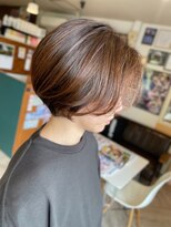 ヘア メイク ココ(hair make coco)&nbsp;レトロ感ある重めショート。。♪