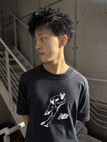 メンズサロンバムオム 名古屋栄店(MEN’S SALON BAMM HOMME)&nbsp;テーパーフェード×スパイキーショート