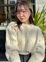 ソラス(SOLAS)&nbsp;シースルーバング/ミディアムヘア/レイヤーカット