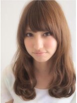 フローレント(florent)&nbsp;「断トツすぎ！の1番人気!」ナチュラルかわいいゆるうねセミディ