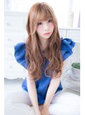 アンジュヘアー　うざバング　無造作アンニュイカール