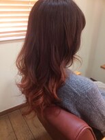 モイヘアーデザイン(moi hair design) ピンクグラデーション