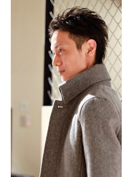 エムズ ヘアーコロラドロック(M's HAIR Colorado Rock) ★Ms hair★ビジカジ/ツーブロックショート001